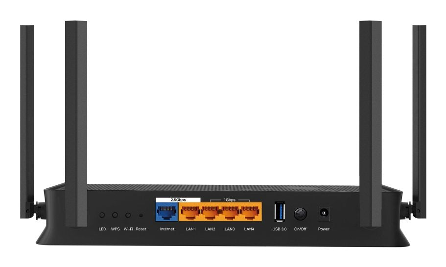 EAN 0840030710162 - TP-Link Archer BE3600 router inalámbrico 2.5 Gigabit Ethernet Doble banda (2,4 GHz / 5 GHz) Negro imagen 3