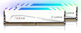 Mushkin Memoria 32 Gb Ddr5 6400 (2x 16 Gb) Kit Dual Blanca Redline Lumina White Mlb5c640a77p16gx2