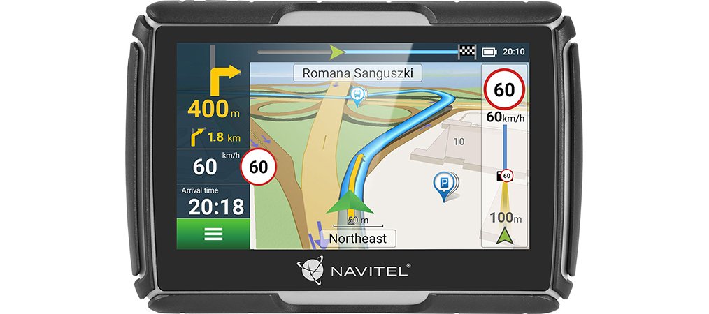 Navitel G550 Moto Navegador 10,9 Cm (4.3") Pantalla Táctil Tft Portátil/Fijo Negro