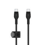 Usb-C Usb-C 2.0_braid Silic 3m Bk