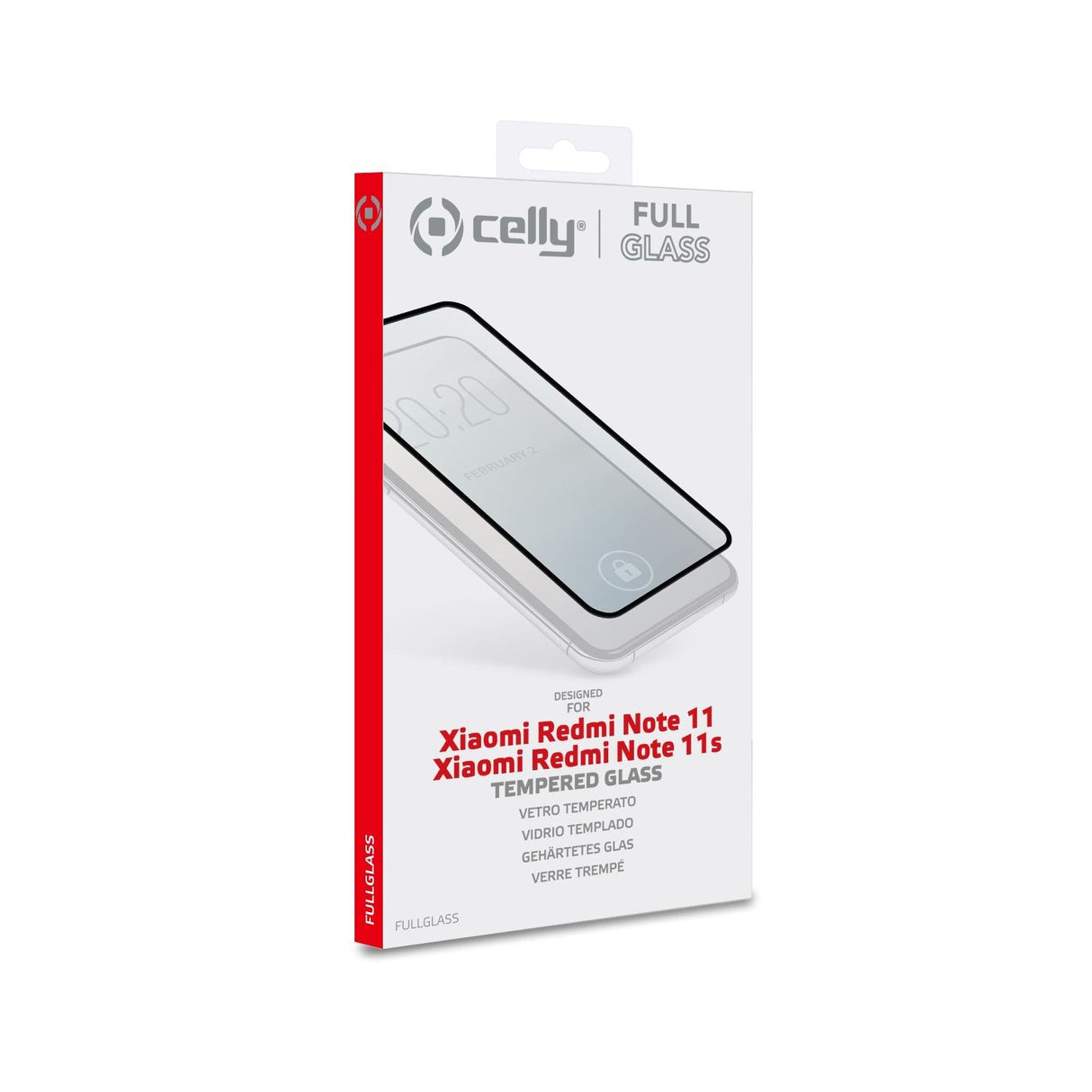 Celly Fullglass1021bk Protector De Pantalla Xiaomi Redmi Note 11 Redmi Note 11s