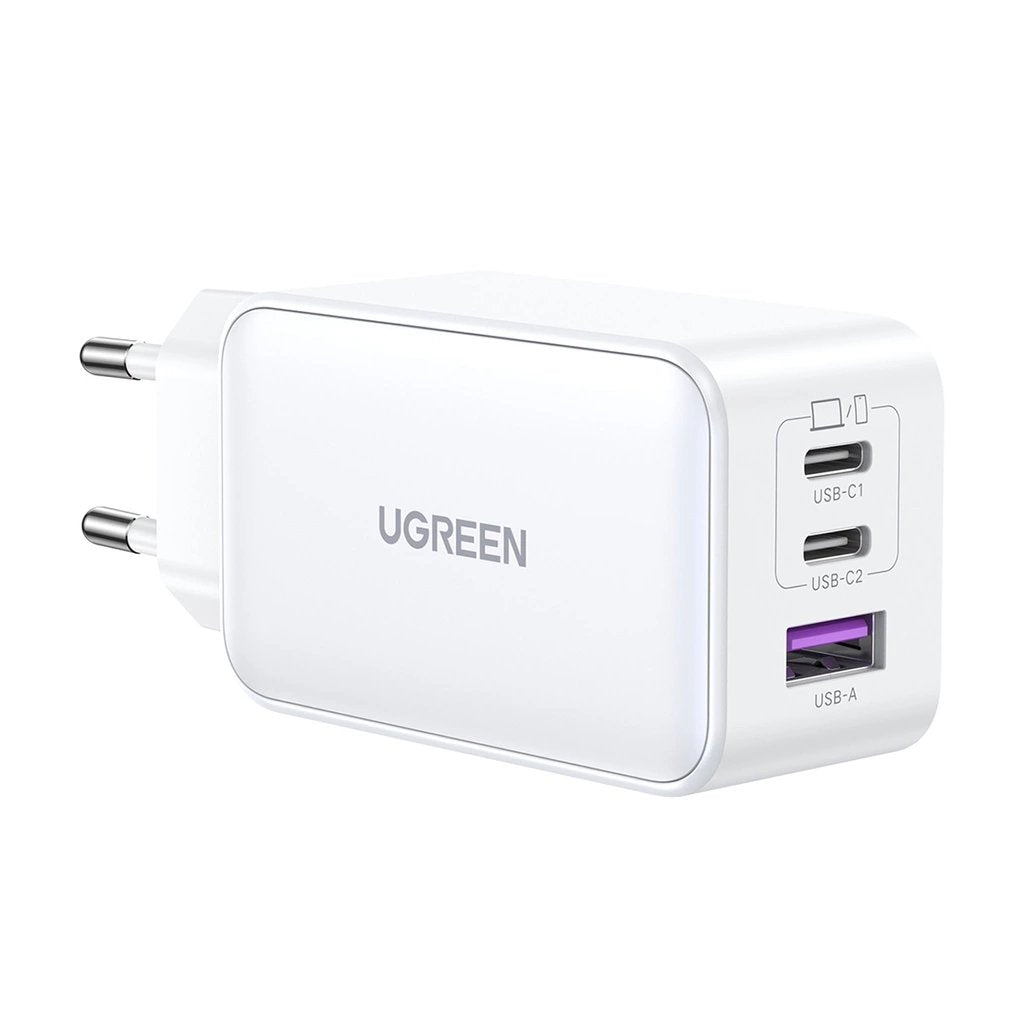Ugreen Nexode Usb-A+2*Usb-C 140w Gan Fast Charger+Usb-C Cable Wht