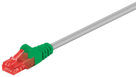 EAN 4040849684746 - Goobay 68474 cable de red Verde, Gris 2 m Cat6 U/UTP (UTP) imagen 1