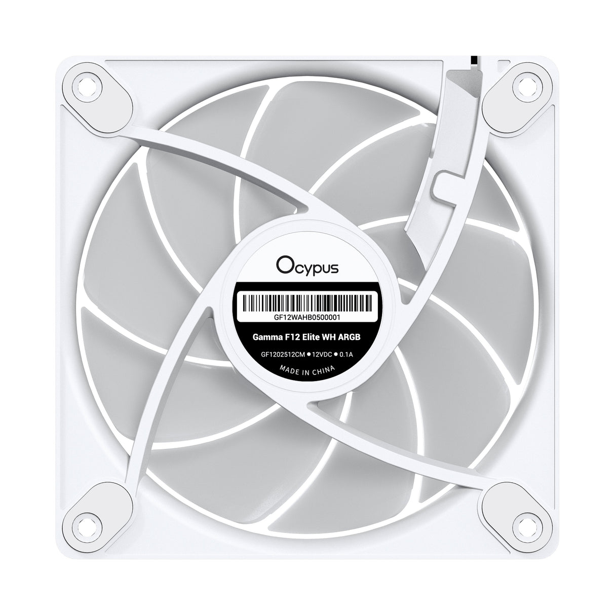Ocypus Gamma F12 Elite Argb (Blanco, Pack De 3, 120 Mm) Gamma-F12-Wh3am00e-Gl