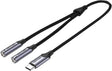 EAN 6922794751521 - Vention BGPHY cable de audio 0,3 m 3,5mm TRS USB Tipo C Negro imagen 1