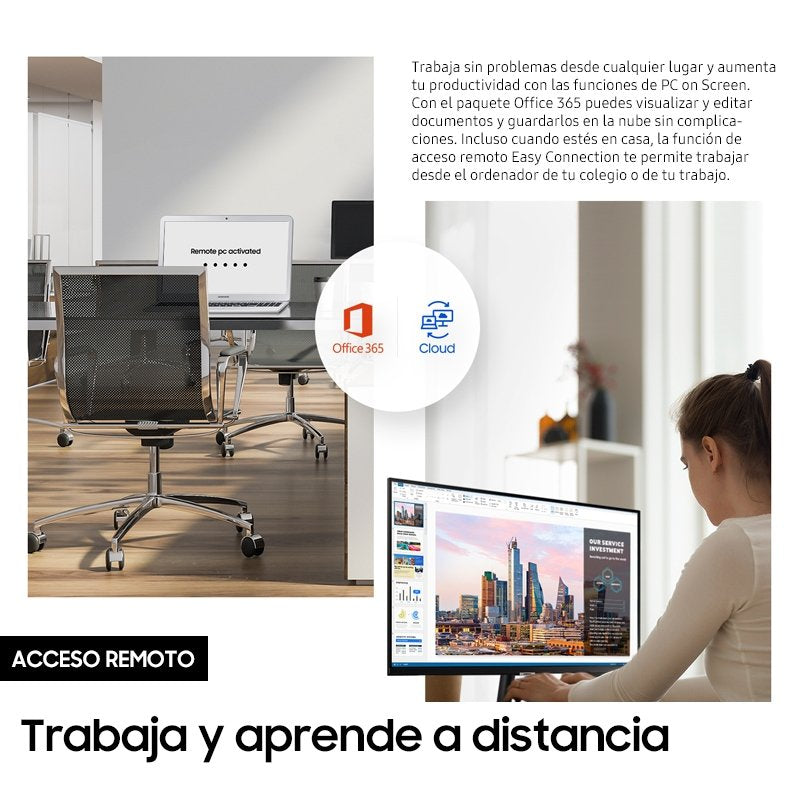 Monitor Samsung Ls27am500nr 27" Va Fhd 1920x1080 16:9 1000:1 250cd/M2 60hz Hdmi