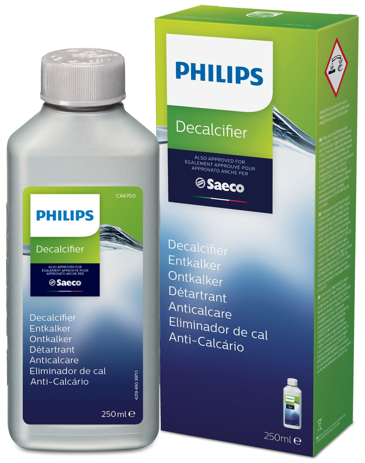 Philips Igual Que Ca6700/00 Descalcificador Para Cafeteras Espresso 8720389000362