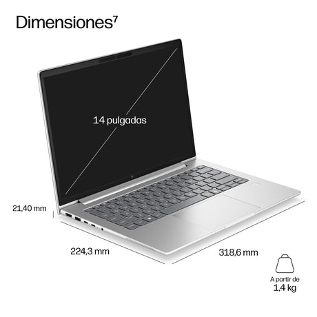 EAN 0826581572657 - HP EliteBook 6 G2a 14 inch Notebook AI PC Wolf Pro Security Edition AMD Ryzen™ 5 230 Portátil 35,6 cm (14 imagen 5