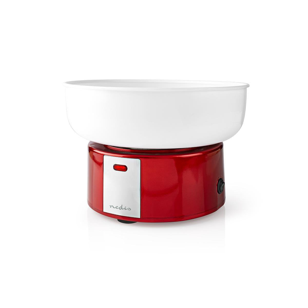 Nedis Mquina De Algodon De Azucar  500 W  Blanco / Rojo