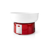 Nedis Mquina De Algodon De Azucar  500 W  Blanco / Rojo