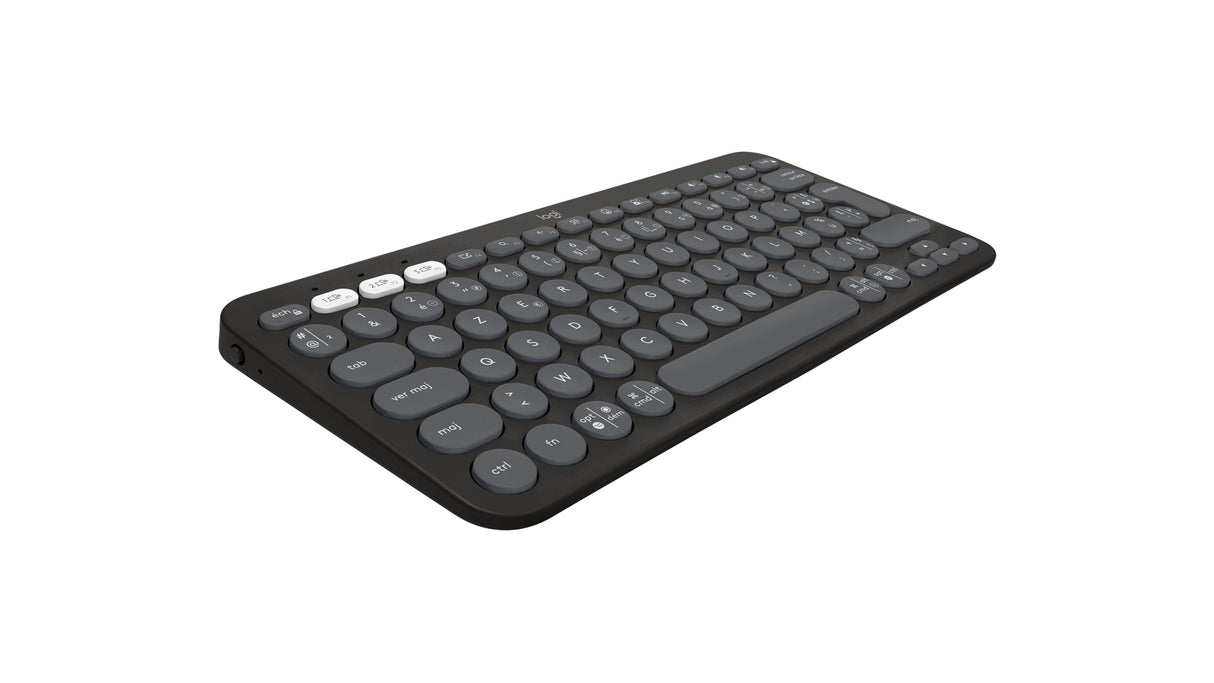 Pebble 2 Combo Tonal Graphite - Fra 2.4ghz/Bt-419 Universal
