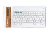 Teclado Silver Ht Inalambrico Bt V3.0 (Win And Ios Smarttv) Blanco Azul