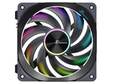 EAN 4711173878070 - Seasonic MagFlow ARGB Carcasa del ordenador Ventilador 12 cm Negro 3 pieza(s) imagen 2