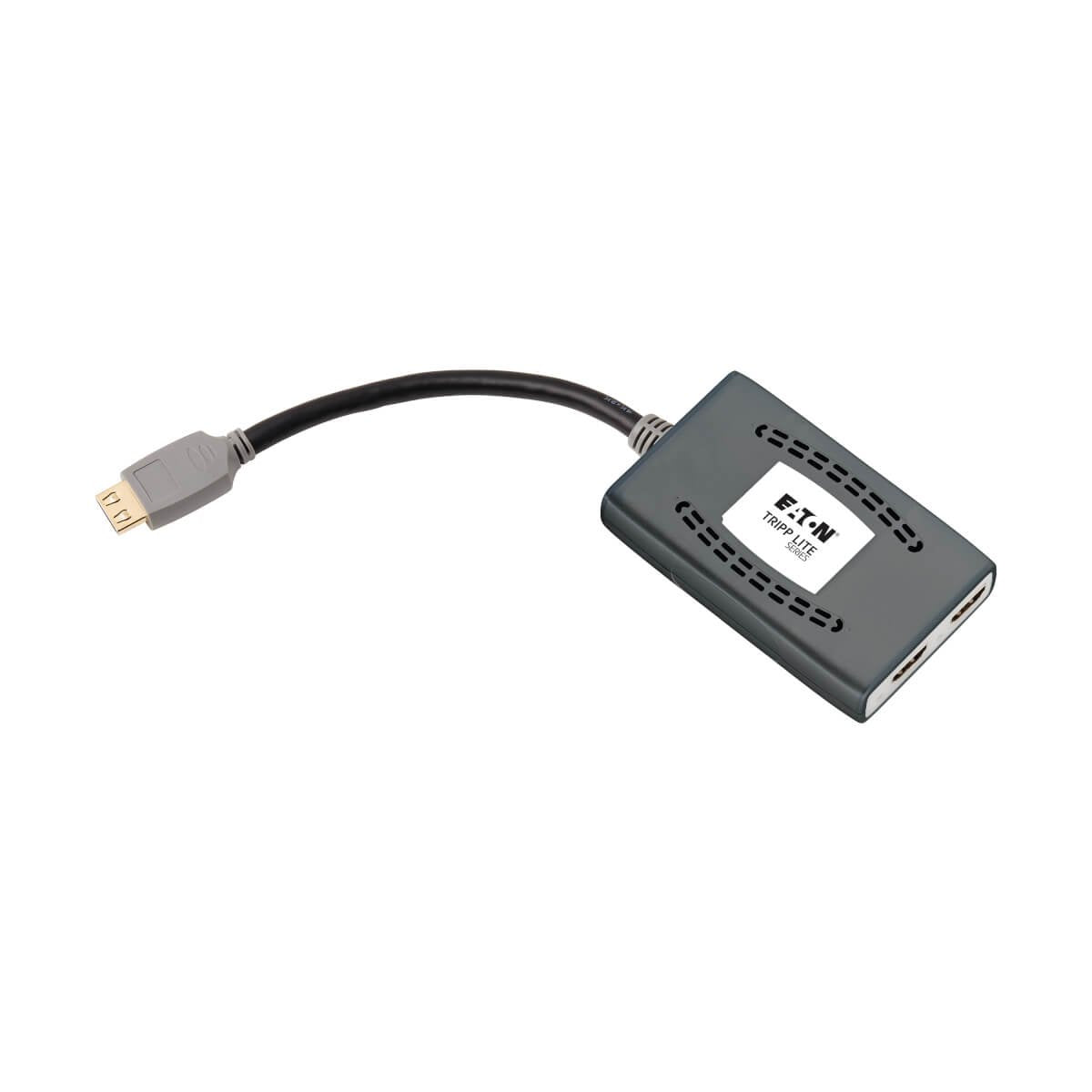 Eaton Tripp Lite   2-Port Hdmi Splitter 4k @ 60 Hz 4:4:4 Multi-Resolution Support Hdr Hdcp 2.2 Usb Powered Taa