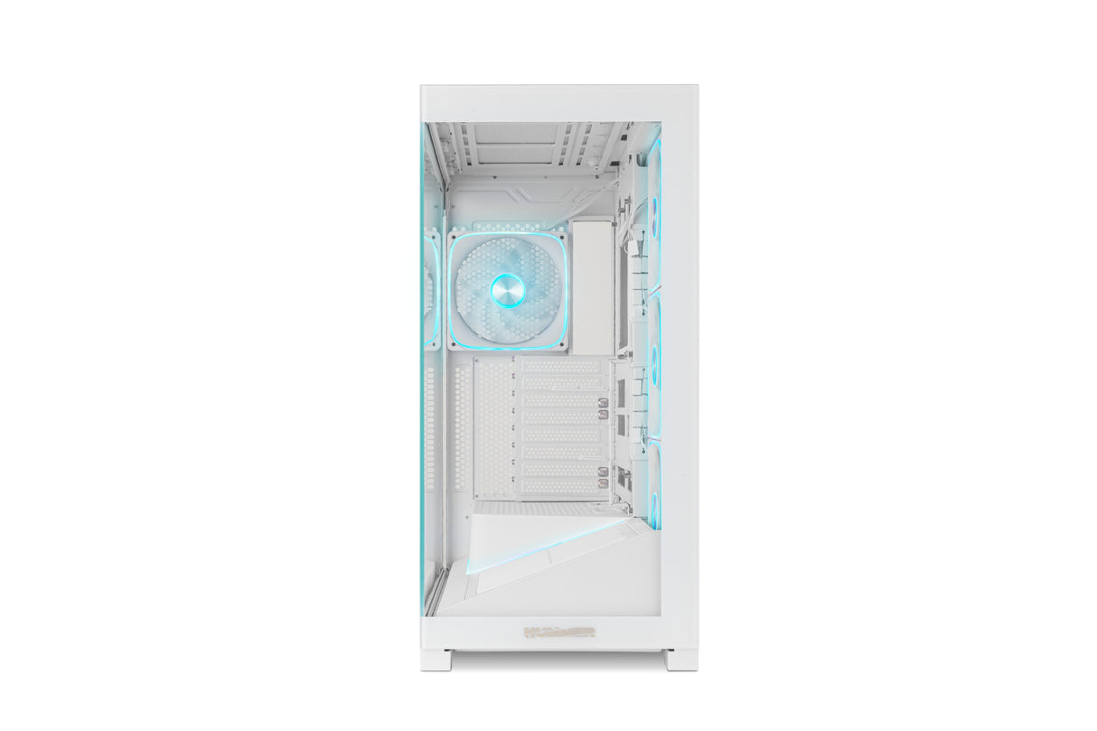 Caja Pc Gaming Semitorre Nox Hummer Blade Blanca