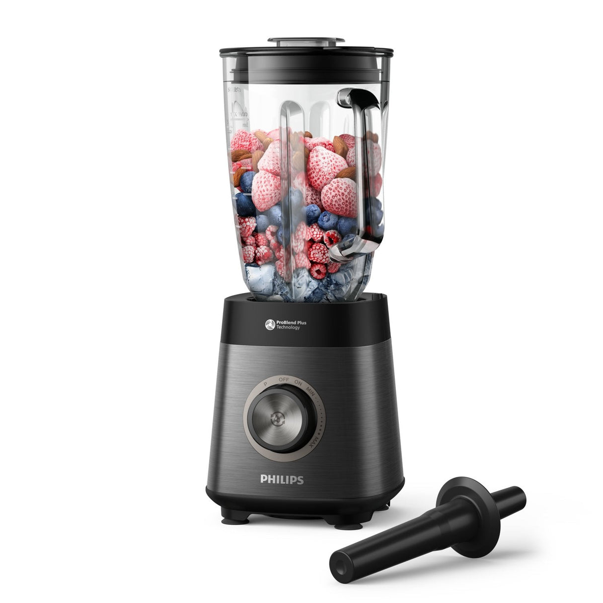 EAN 8720389032578 - Philips 5000 series HR3040/00 licuadora 2 L Batidora de vaso 1200 W Negro imagen 1