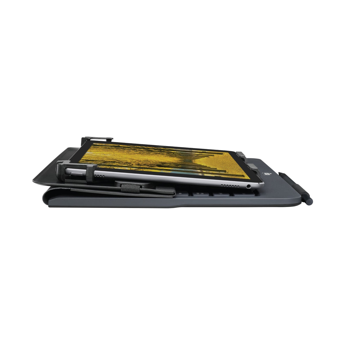 Logitech Universal Folio With Integrated Keyboard For 9-10 Inch Tablets Qwerty Inglés Del Reino Unido Bluetooth Negro