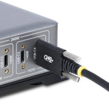 EAN 65030916790 - StarTech.com S2CEPR2M-USBSL-CABLE cable USB USB 2.0 USB C Negro imagen 8