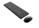 Teclado Inglés + Ratón Philips 4000 Series Spt6407b/31 Rf Wireless + Bluetooth Qwerty Negro