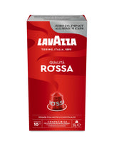Cápsula Lavazza Qualitá Rossa Para Cafeteras Nespresso Caja De 10