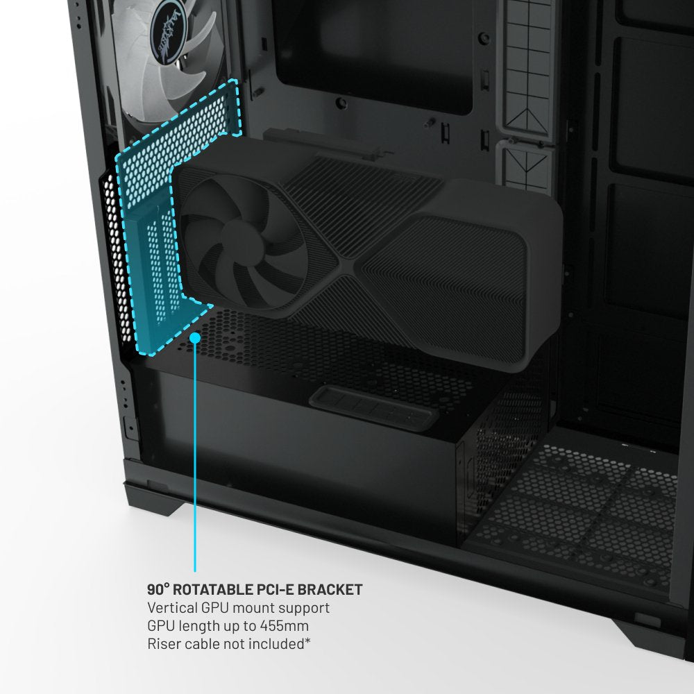 EAN 5298003821004 - Valkyrie VK02 LCD Black Midi Tower Negro imagen 11