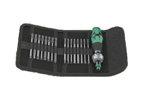 Wera Kraftform Kompakt 60 Ra Destornillador Múltiple Destornillador De Torsión