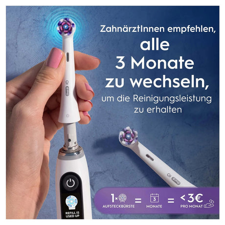 EAN 8700216373210 - Oral-B 373210 cepillo de cabello 2 pieza(s) Blanco imagen 4