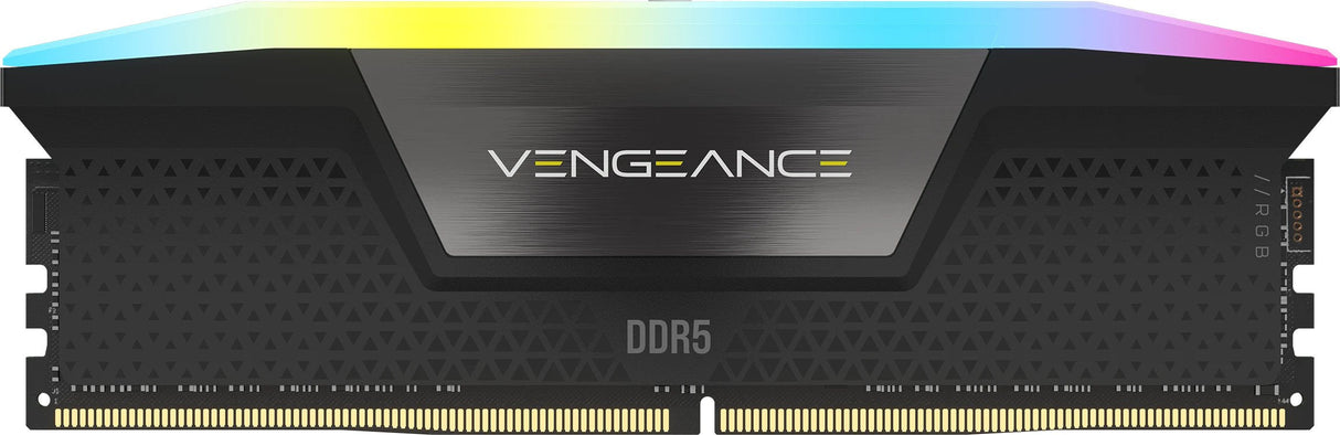 Memoria Kit Ddr5 16gb(2x8gb) Pc5-41600 5200mhz Corsair Vengeance Rgb Black Cl40