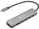 Usb-C 6-In-1 Mediadock