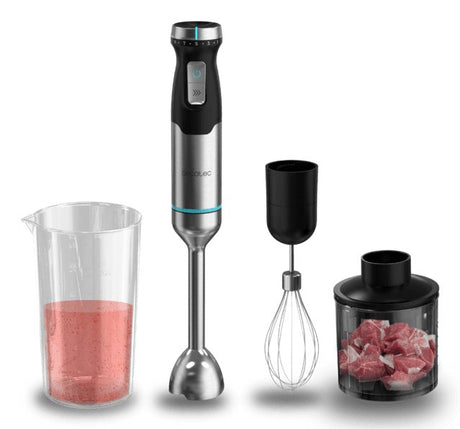 EAN 8435484039109 - Cecotec Power Pulsar 2300MAX Cream&Crrush Batidora de inmersión 2300 W Negro, Acero inoxidable imagen 1