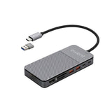 Hub Ewent Ew1156 Usb-C 8en1 + Carcasa Ssd M.2 Nvme 10gbps