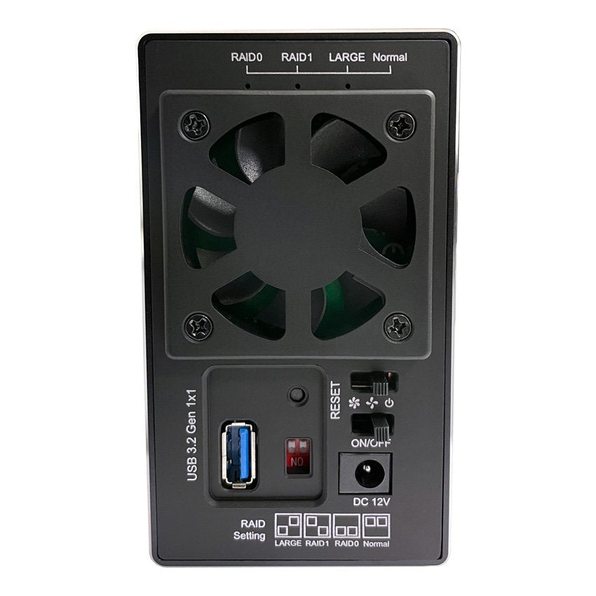 EAN 4260070129759 - LC-Power LC-35U3-RAID-2 caja para disco duro externo Caja de disco duro (HDD) Negro 3.5" imagen 7