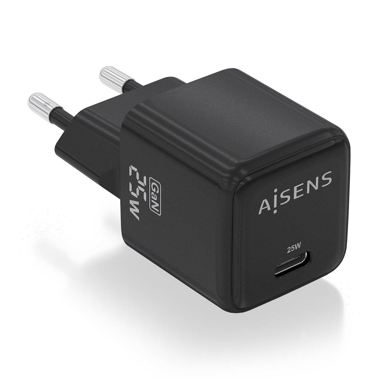 Aisens Cargador Gan 25w - 1xusb-C Pd3.0 Qc4.0 - Negro