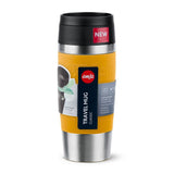 Emsa Travel Mug Taza Térmica Clásica Amarillo/Acero Inoxidable, 0,36 Litros N2020800