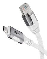 EAN 4040849741654 - Goobay 74165 cable de red Blanco 1 m Cat6 F/UTP (FTP) imagen 3
