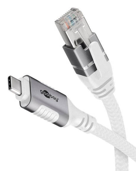 EAN 4040849741654 - Goobay 74165 cable de red Blanco 1 m Cat6 F/UTP (FTP) imagen 3