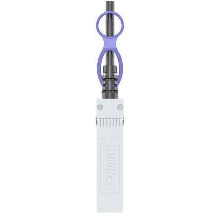 EAN 0613056775848 - Panduit PSF1PZC4MBL Cable de fibra óptica e InfiniBand 3 m SFP+ Negro imagen 2