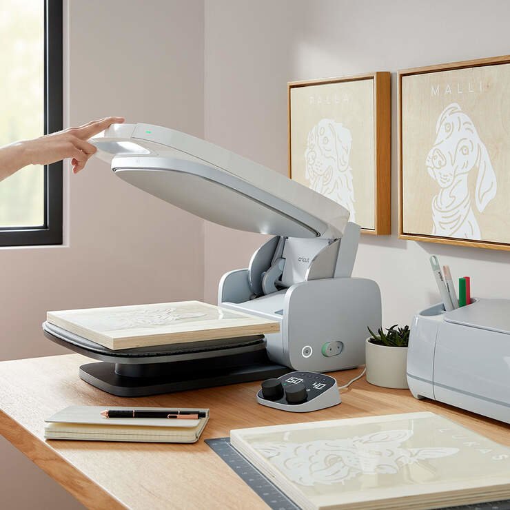 Cricut Autopress Blanco 380 X 300 Mm 205 °C Pantalla Incorporada