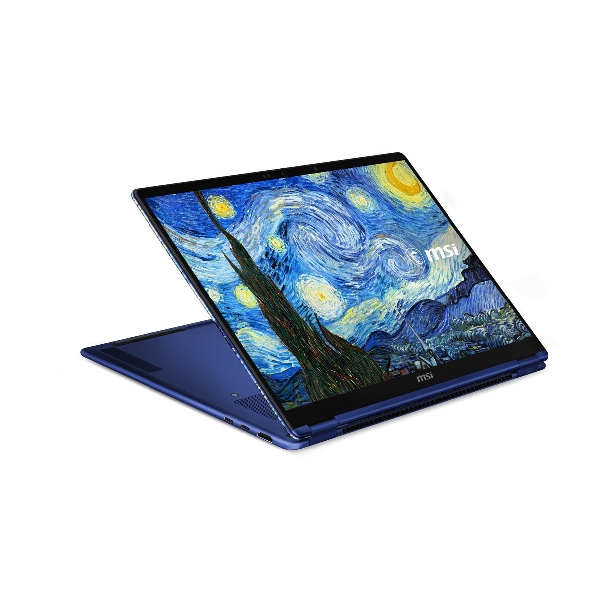 Msi Prestige 14 Flip Ai+ The Starry Night-262fry Copilot+ Pc Intel Core Ultra X9 378h Hybride (2-En-1) 35,6 Cm (14) Pantalla Táctil Full Hd+ 32 Go Lpddr5x-Sdram 1 To Ssd Wi-Fi 7 (802.11be) Windows 11 Home Negro, Azul