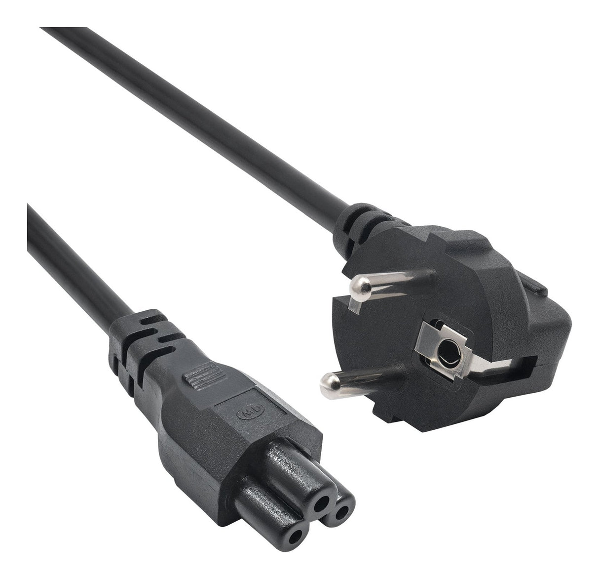 Akyga Cable De Alimentacion Para Portátil Ak-Nb-08c Clover Cu Cee 7 7 Iec C5 1m