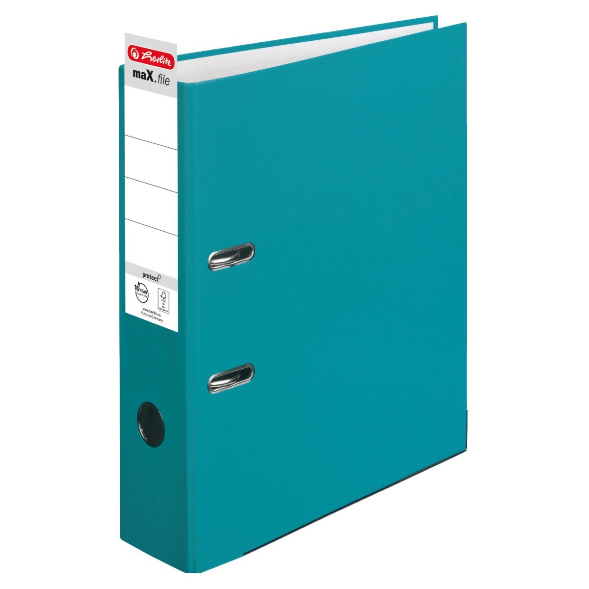 Herlitz Max.File Carpeta De Cartón A4 Turquesa