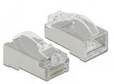 Delock 86474 Rj45 Para Prensado+Corte+Curva Macho Cat.6 Stp 20 Piezas
