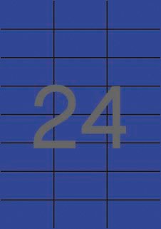 EAN 8410782015925 - APLI 01592 etiqueta de impresora Azul imagen 1