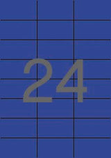 EAN 8410782015925 - APLI 01592 etiqueta de impresora Azul imagen 1