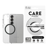 EAN 5715685016929 - PanzerGlass CARE™ by ® Urban Combat Case Transparent w. Black Qi Compatible Samsung Galaxy S25 funda para imagen 2