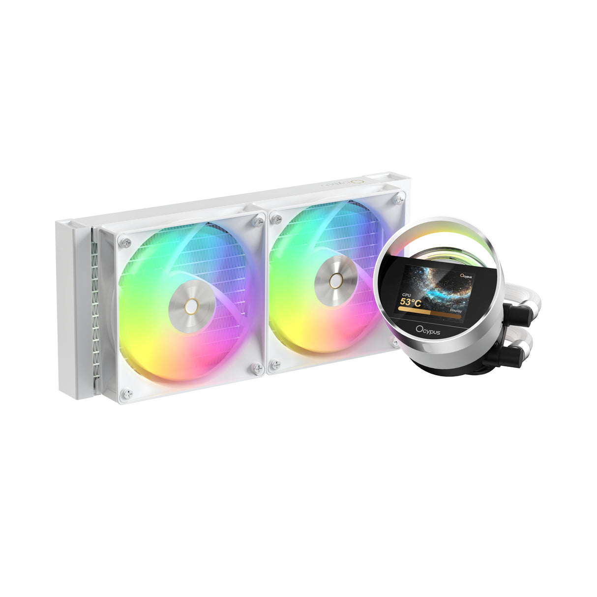 Refrigeración Líquida Cpu Ocypus Sigma L24 Argb (Blanco) Sigma-L24-Wh2aawwn00x-Gl
