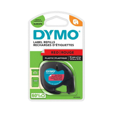EAN 5411313912037 - DYMO S0721630 cinta para impresora de etiquetas Negro sobre rojo imagen 2