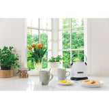 EAN 5413184912635 - KitchenAid 5KEK1222EWH tetera eléctrica 1,25 L 2200 W Negro, Acero inoxidable, Blanco imagen 2