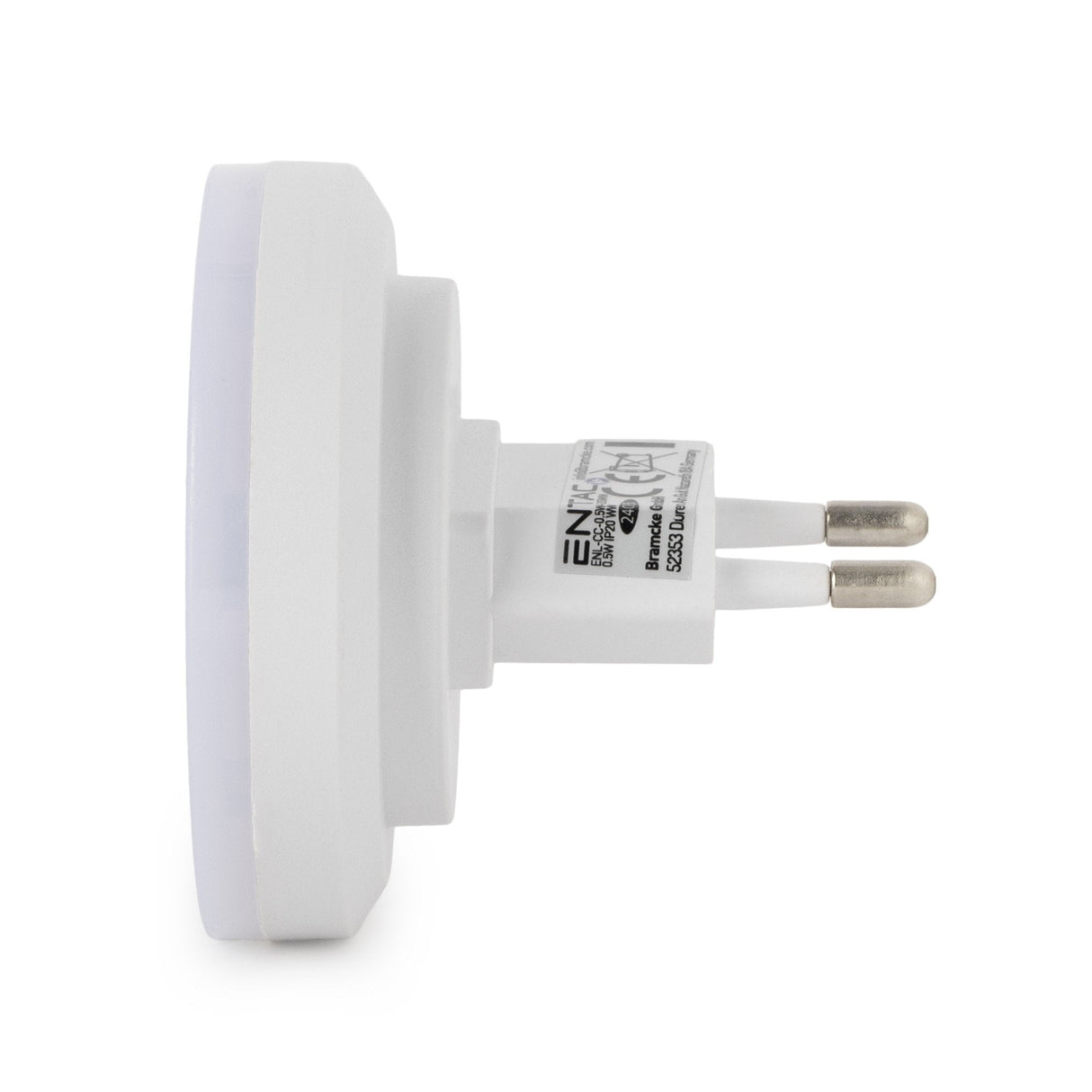 Entac Nachtlicht 0.5w Kreis Ww Blanco Dämmerungssensor