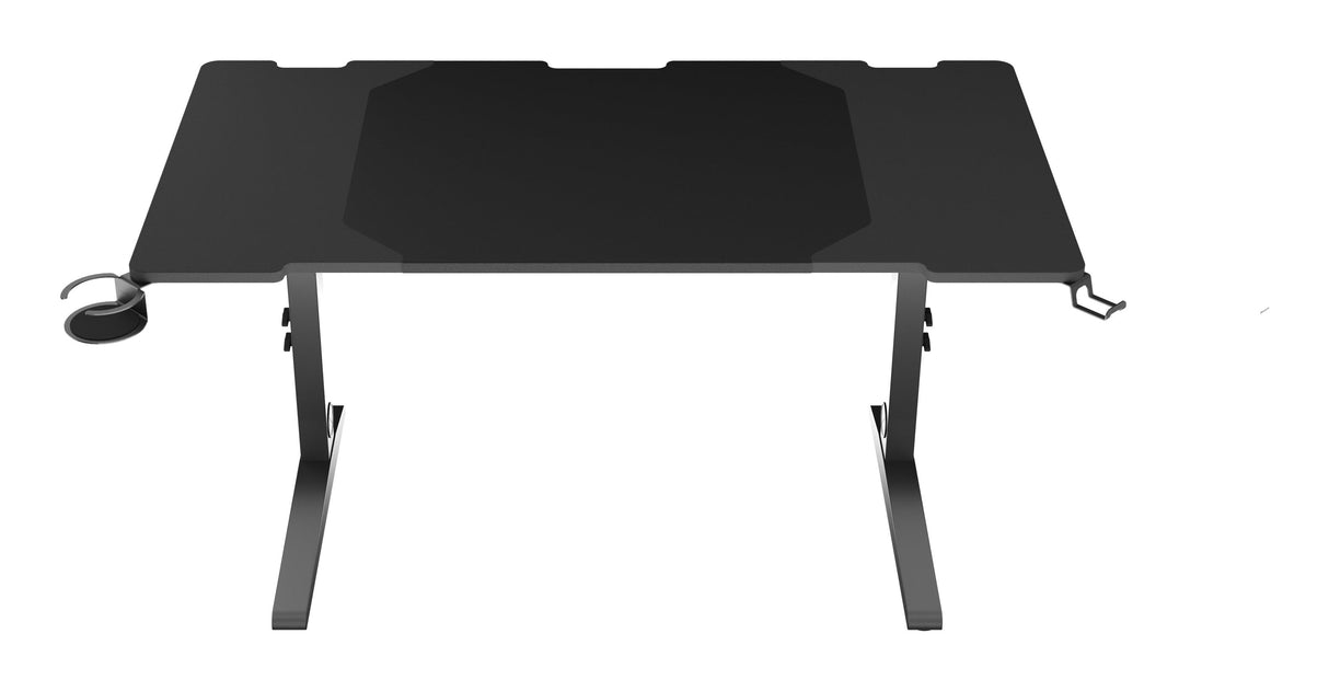 Mesa Gaming Genesis Holm Modular 140 Rgb Negro 140x75 Cm